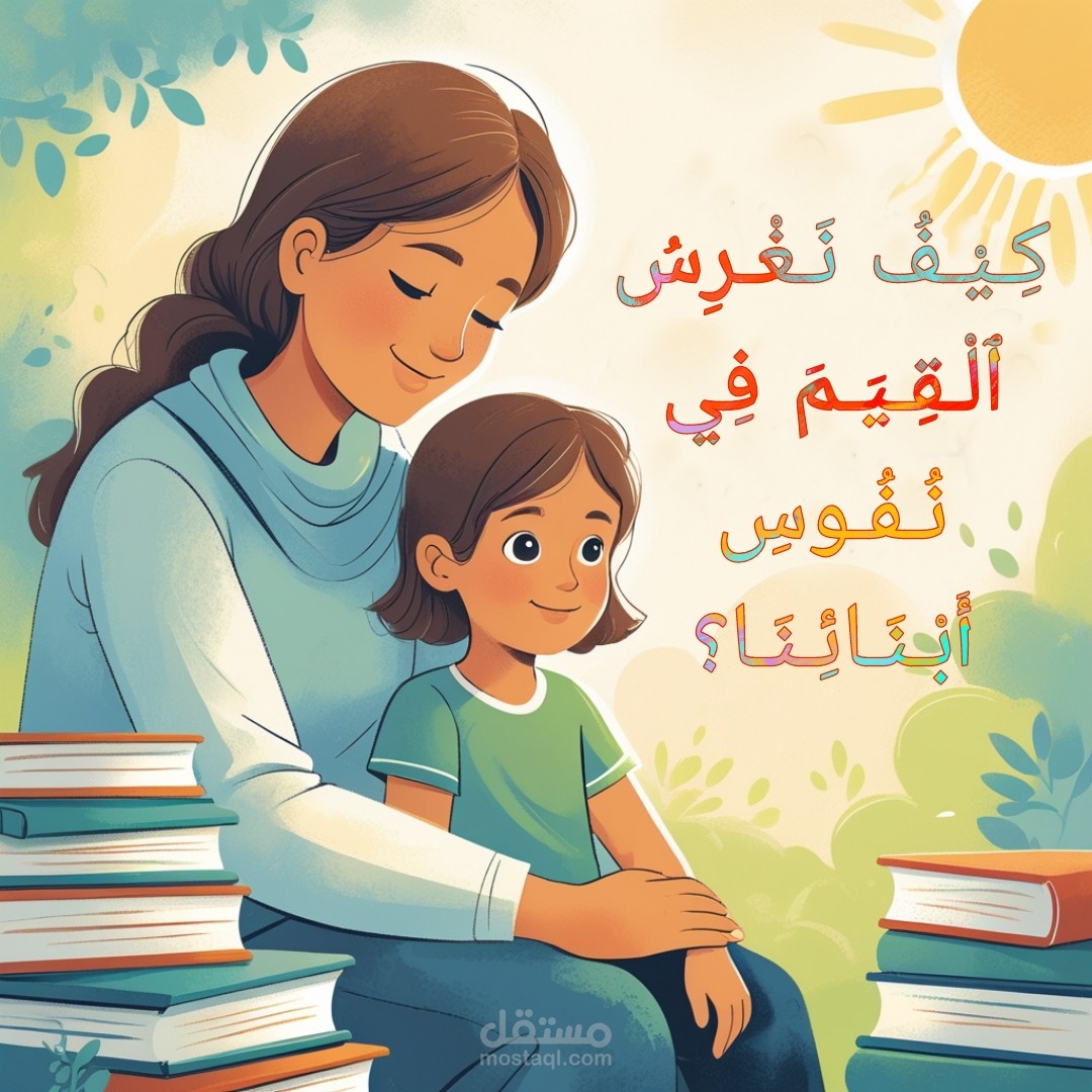 مقال تربوي: كيف نبني القيم في نفوس أبنائنا؟