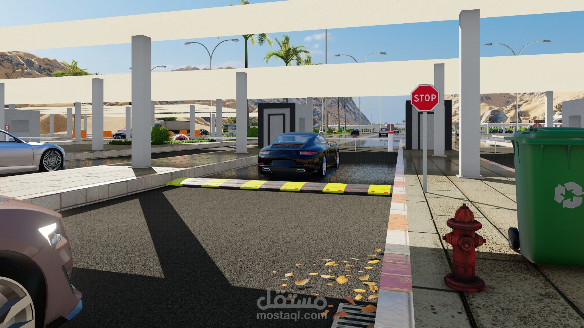 منطقة المصنع بين سوريا و لبنان