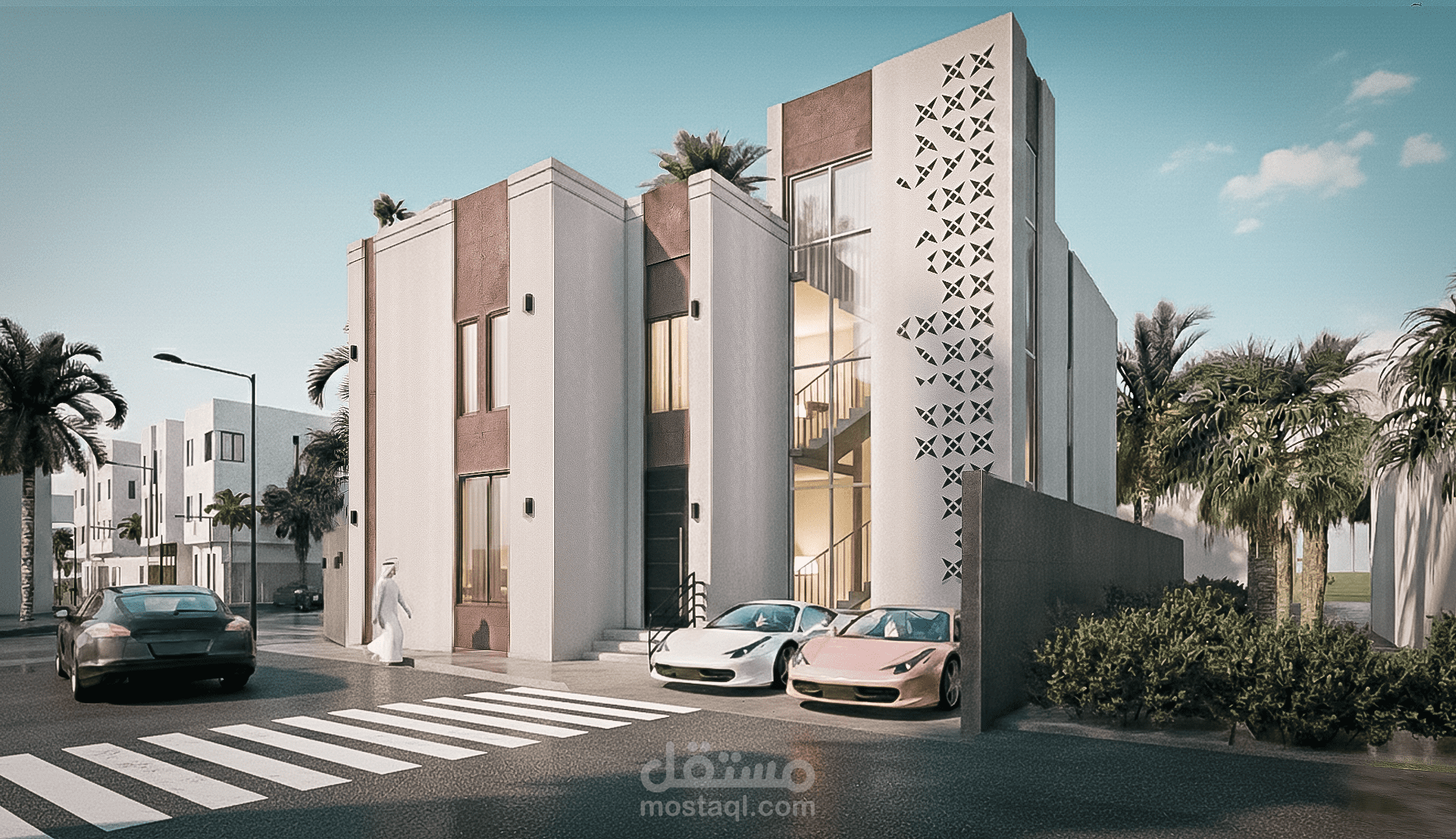 تصميم فيلا سكنية - السعودية