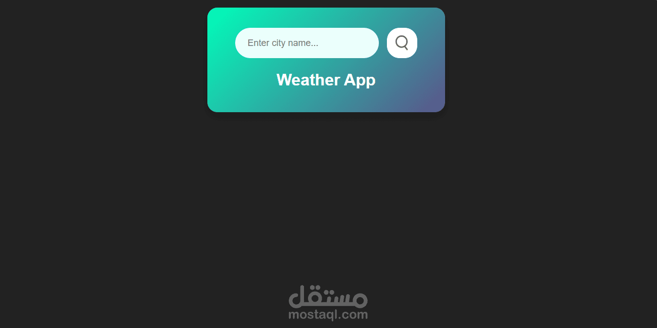 Weather App