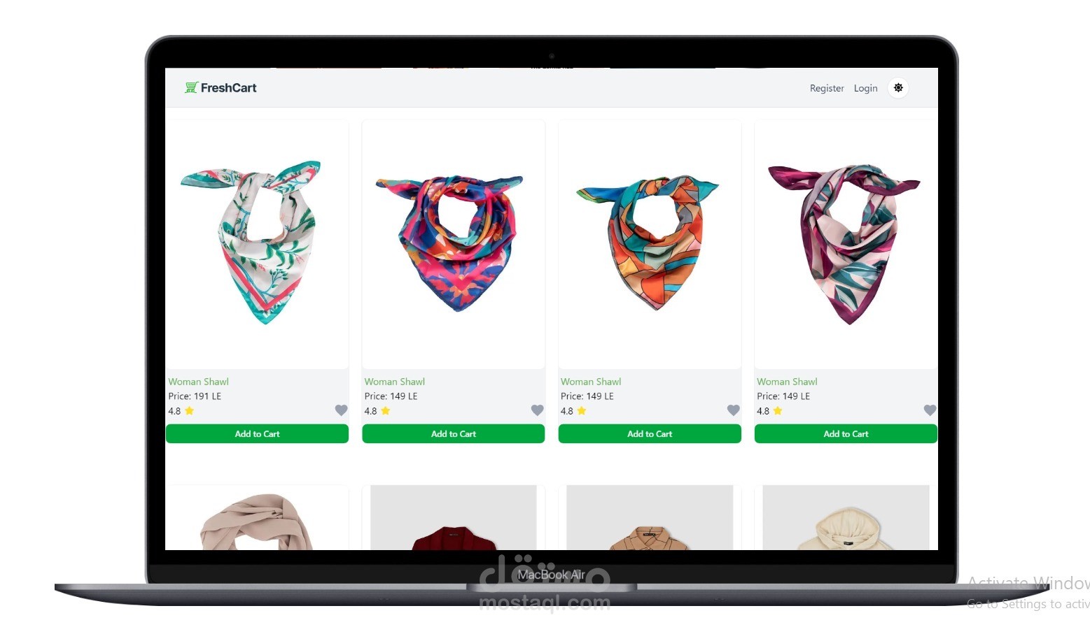 موقع E-Commerce سريع واحترافي باستخدام Next.js وTypeScript