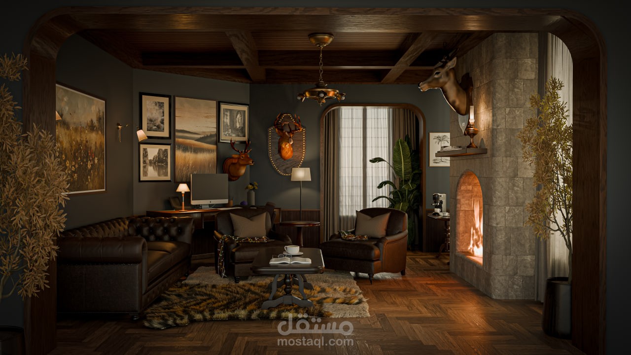 The Cinematic Gentleman’s Study | Premium Ad Location
