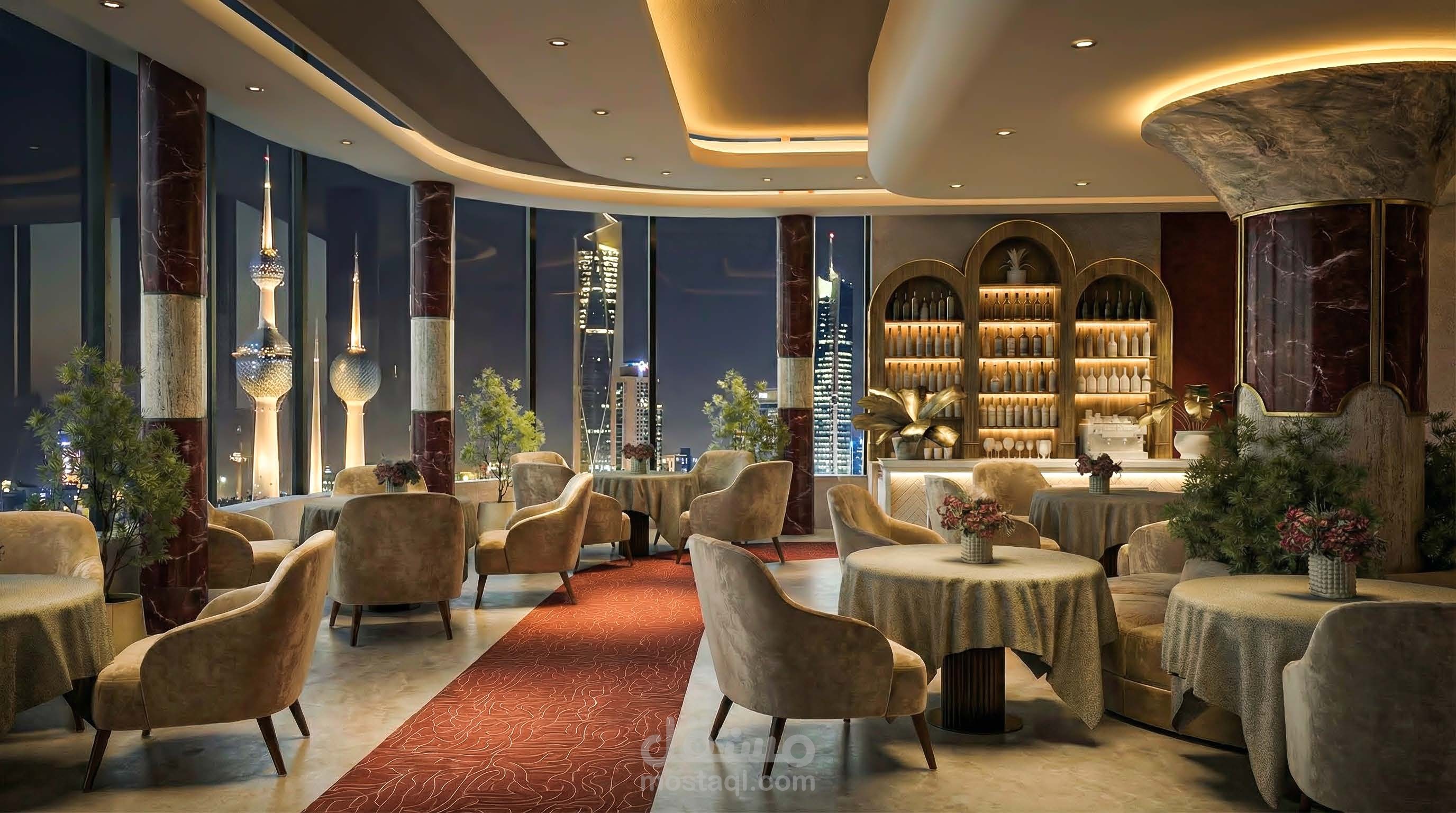 Skyline Elegance | Luxury Restaurant Film Location