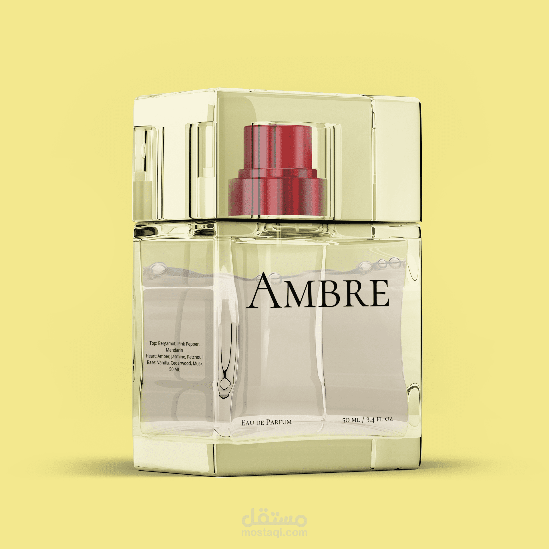 Branding & Packaging Design – AMBRE Perfume