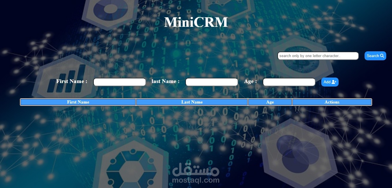 دفتر العملاء الذكي Mini CRM