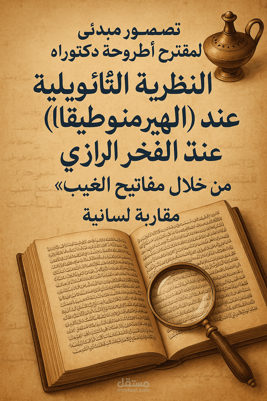أطروحة دكتوراه – الهيرمنيوطيقا عند الرازي: مقاربة لسانية