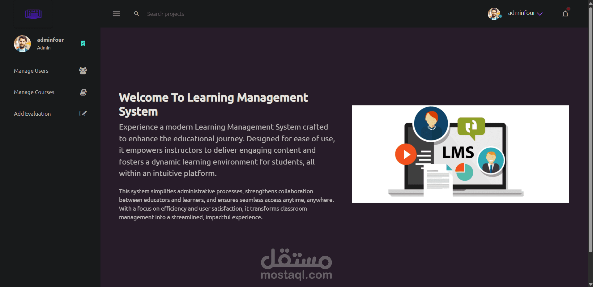 موقع لتقديم الخدمات التعليمية