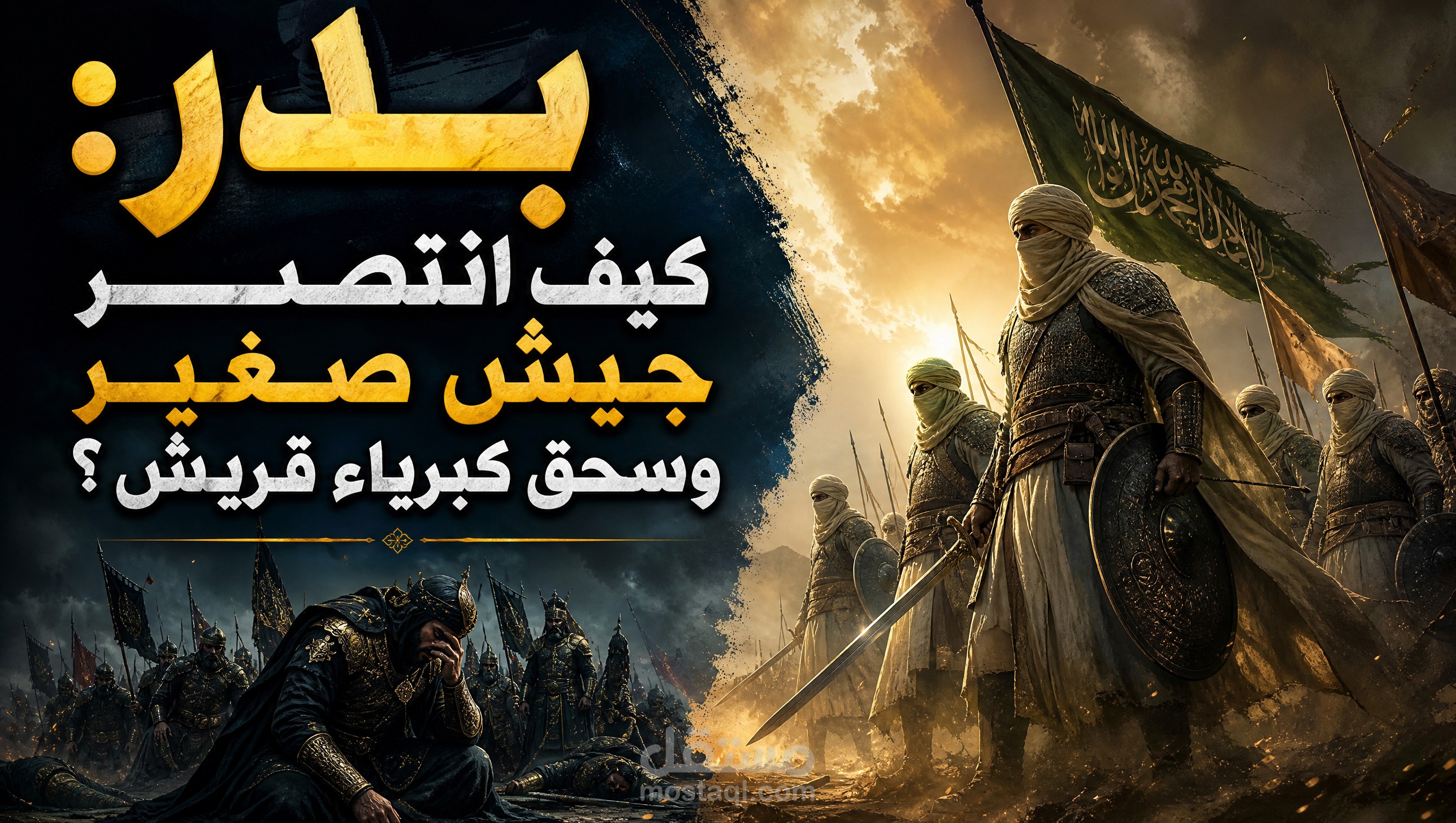 فيديو وثائقي تاريخي: مقدمة البعثة النبوية | أنيميشن سينمائي بالذكاء الاصطناعي (Arcane Style)
