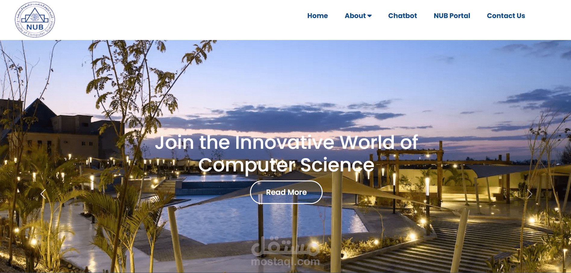 college website