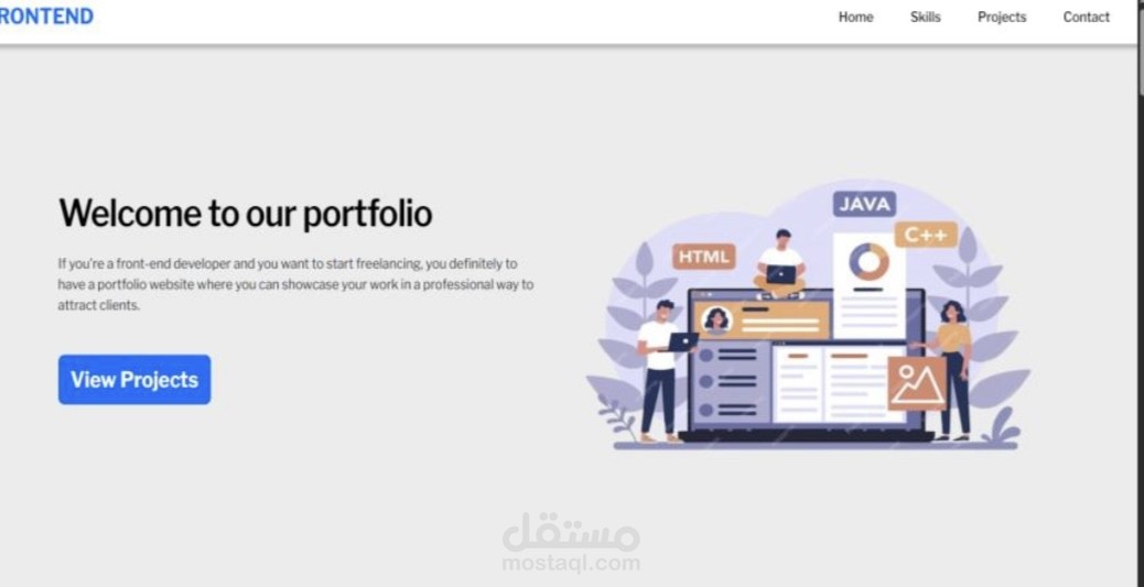 Developer’s portfolio