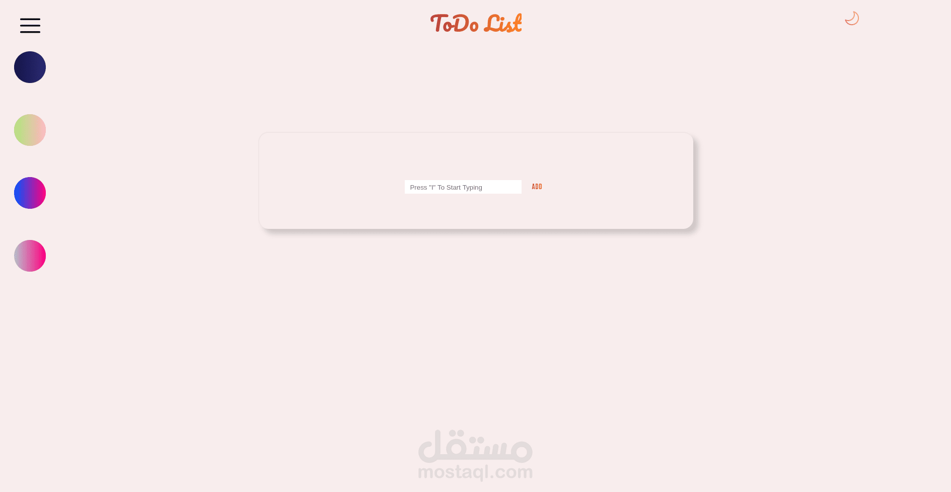 To-Do App Using JavaScript