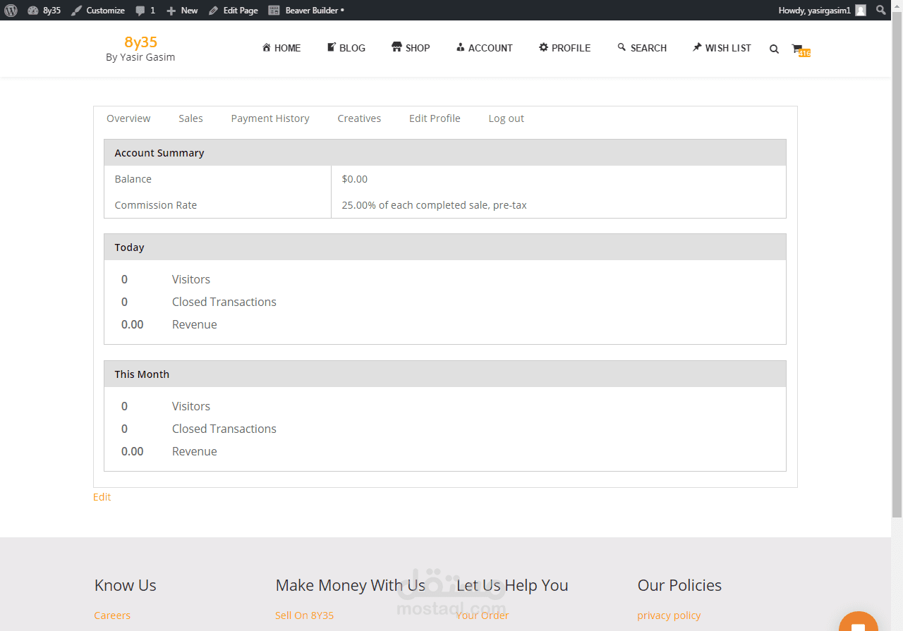 إضافة نظام افيلييت لمتجر ووردبرس