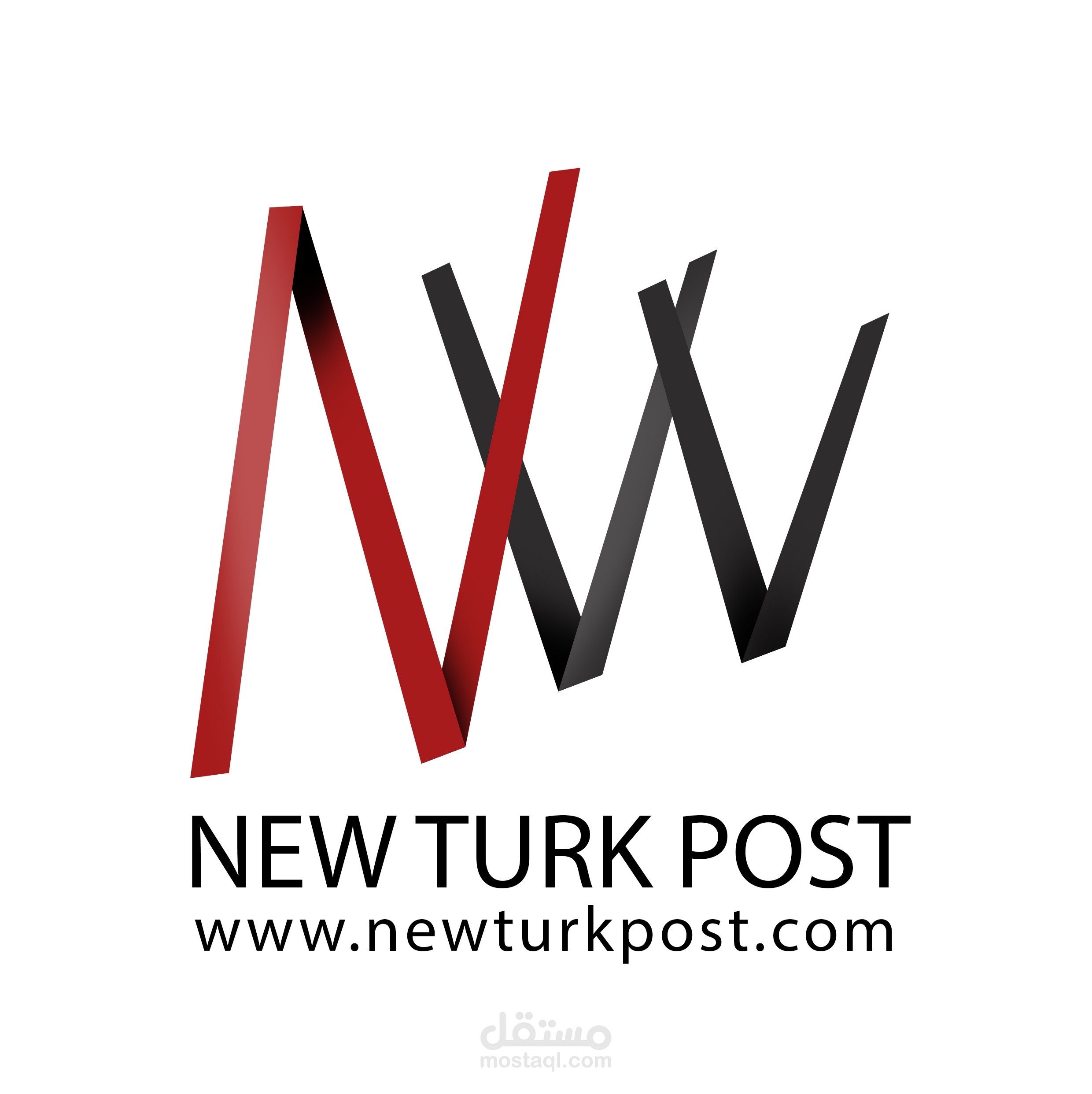 شعار مقترح رقم (1) لوكالة نيو ترك بوست الإخبارية