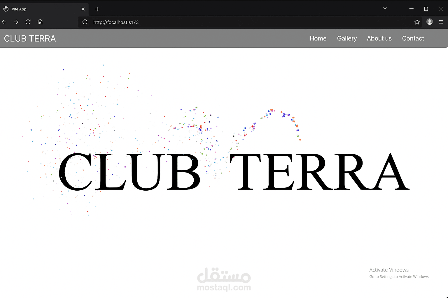 Club Terro website موقع لنادي مغامرات
