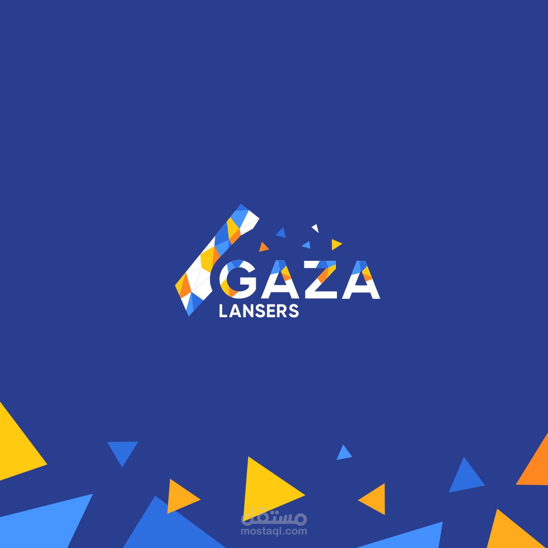 تصميم شعار gaza lancer