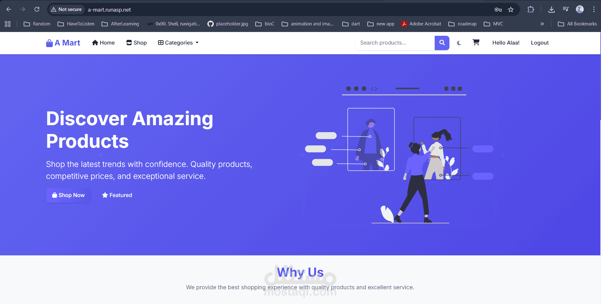 Online Store Project – ASP NET Core MVC, Entity Framework, Bootstrap