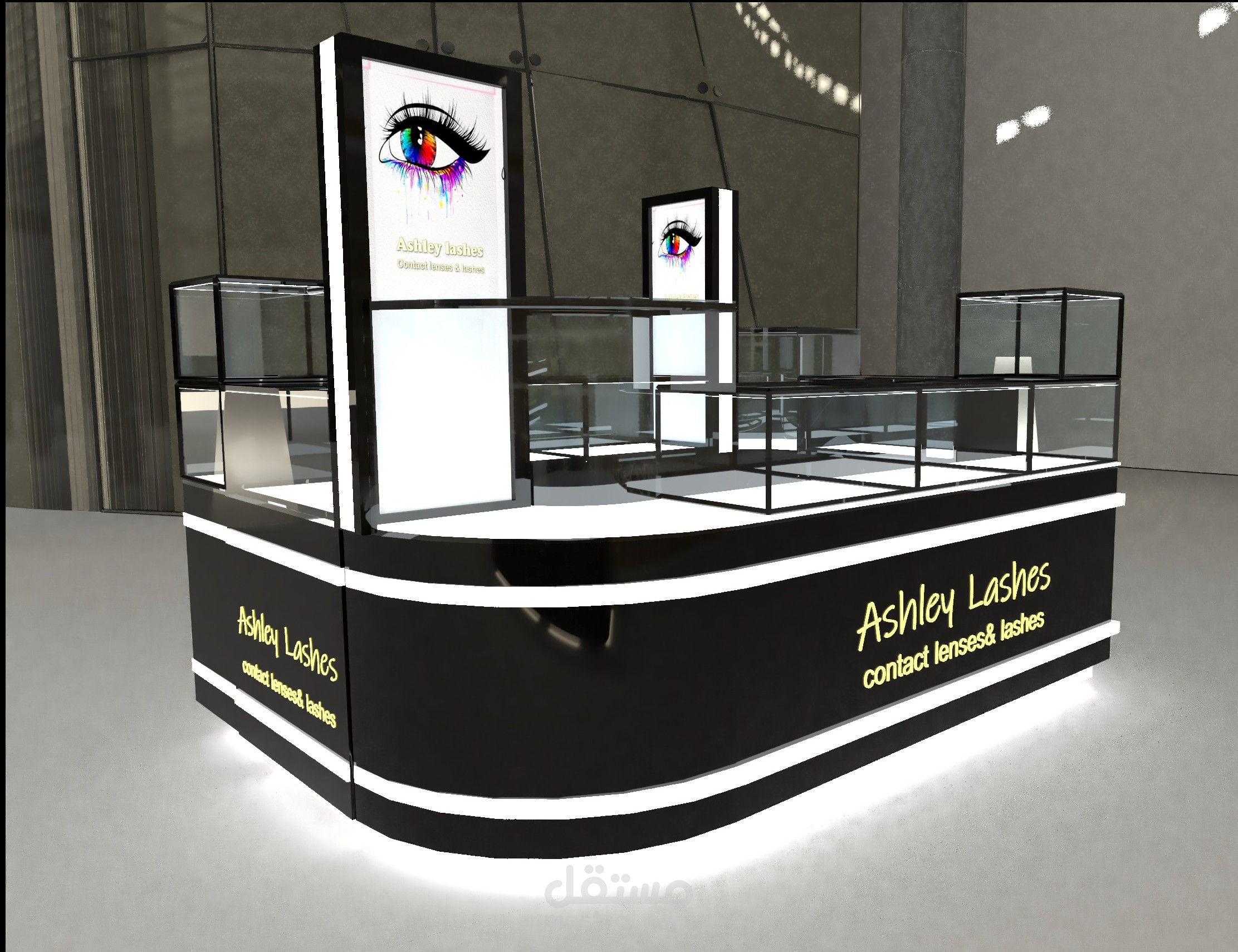 اشلي لاشز بوث