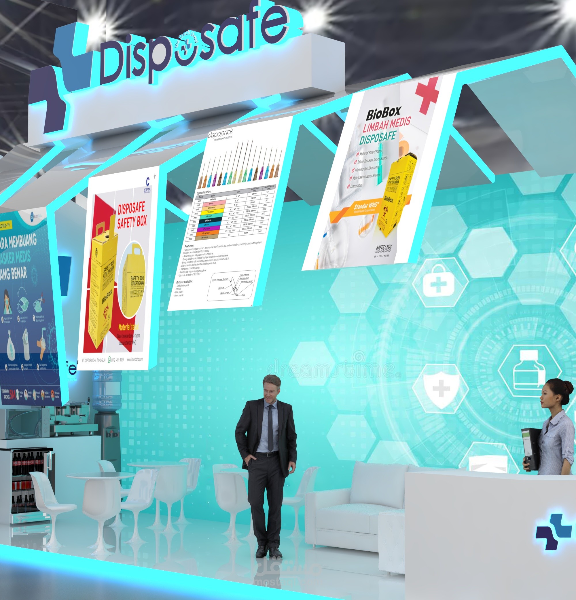 بوث لشركة ديسبوسيف