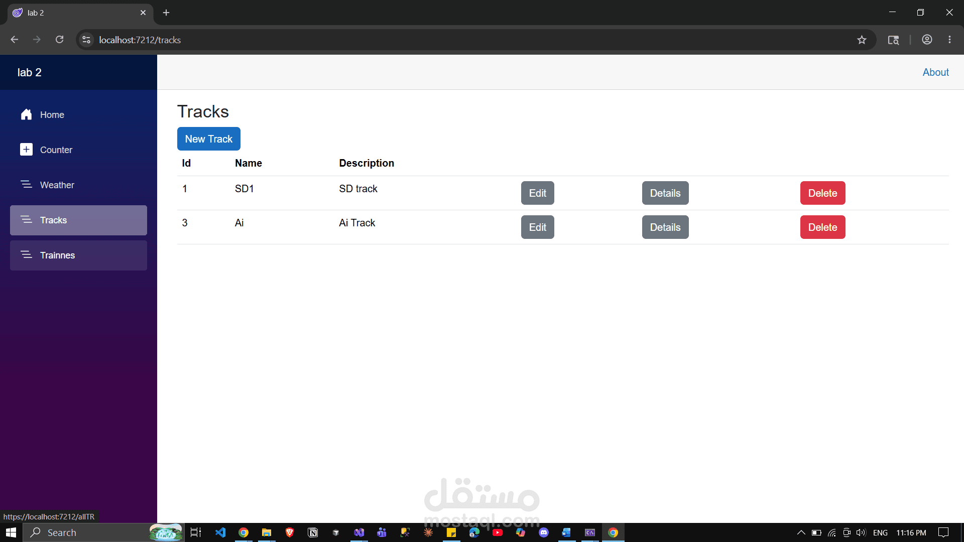 full‑stack Blazor WebAssembly application