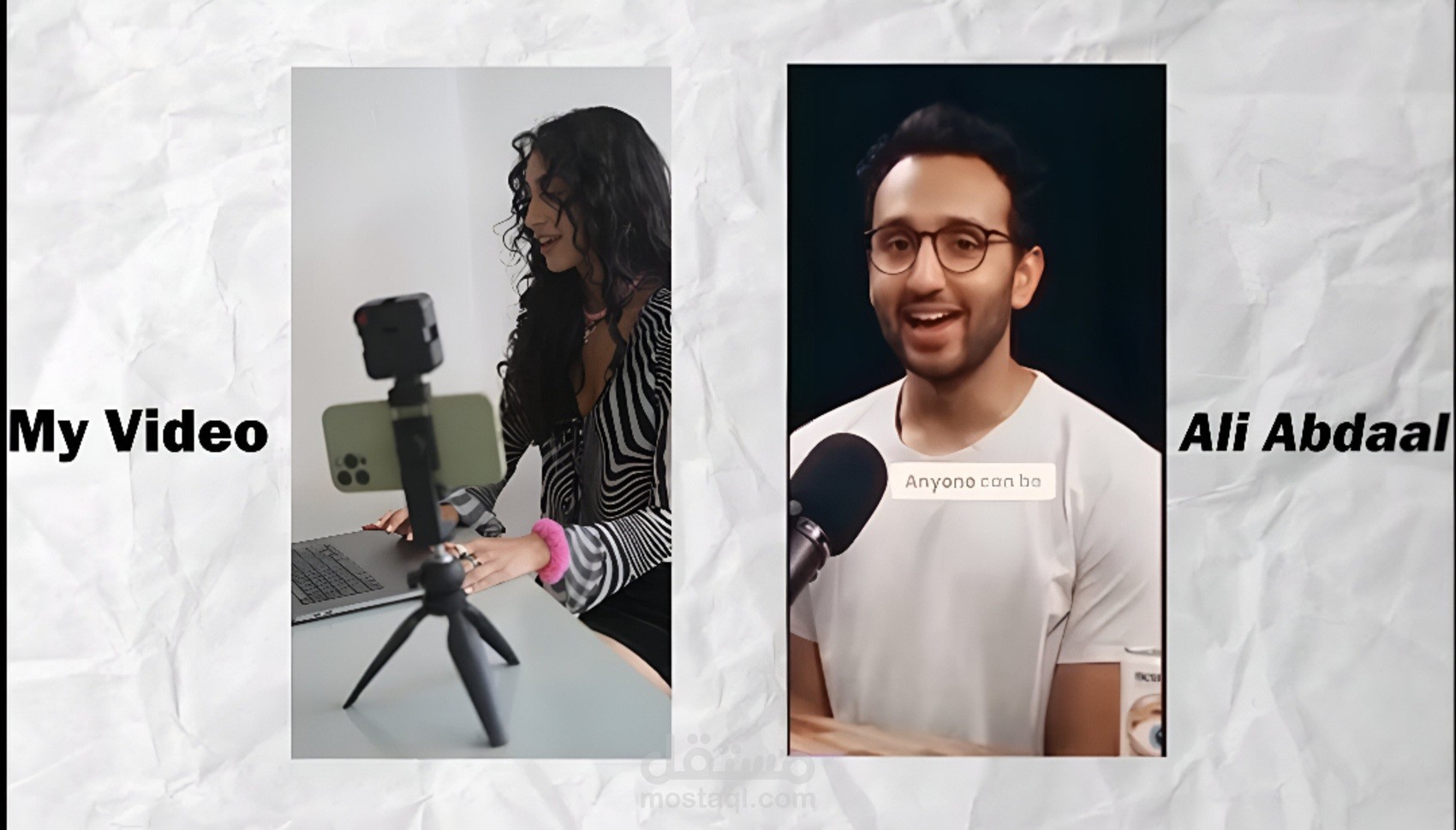 مونتاج فيديو احترافي بأسلوب Ali Abdaal