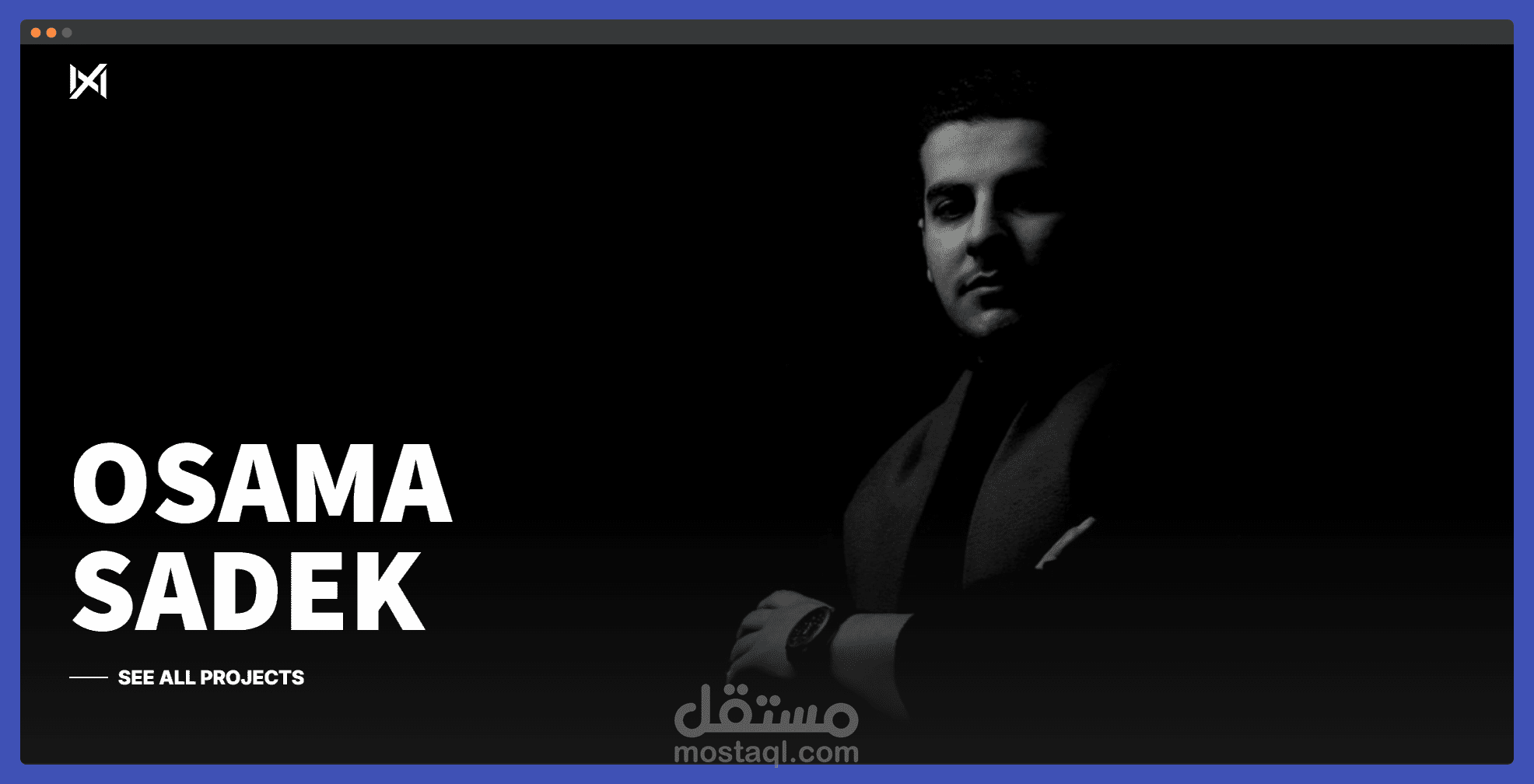 الموقع الشخصي للمونتير Osama Sadek