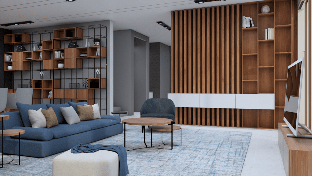 تصميم داخلي لفيلا ..