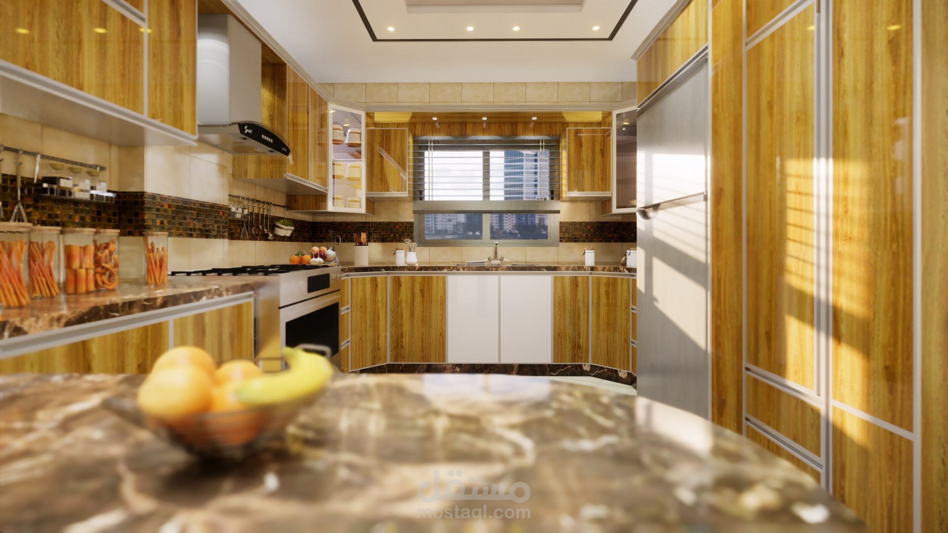 تصميم مطبخ ..