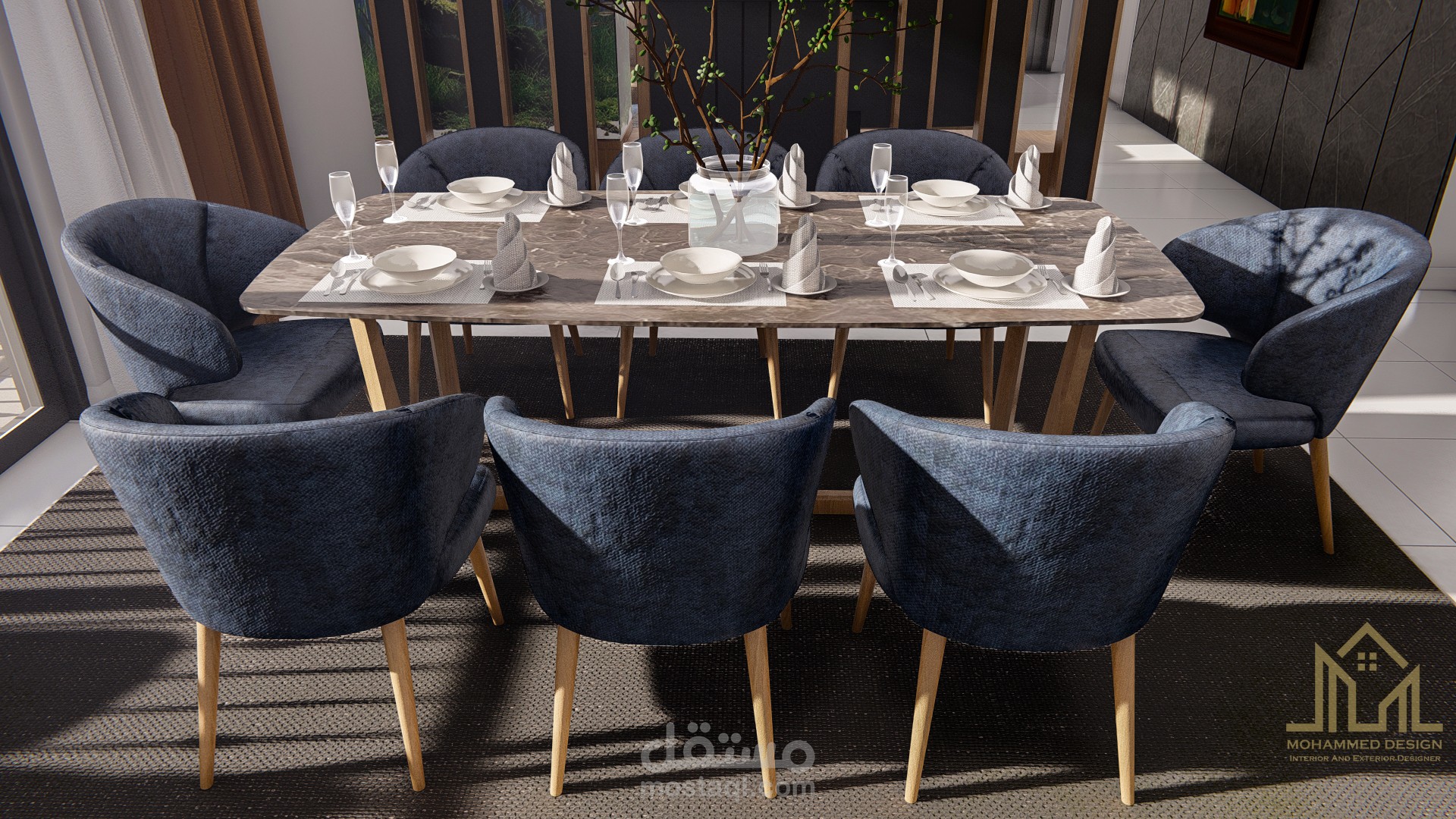 تصميم غرفة طعام