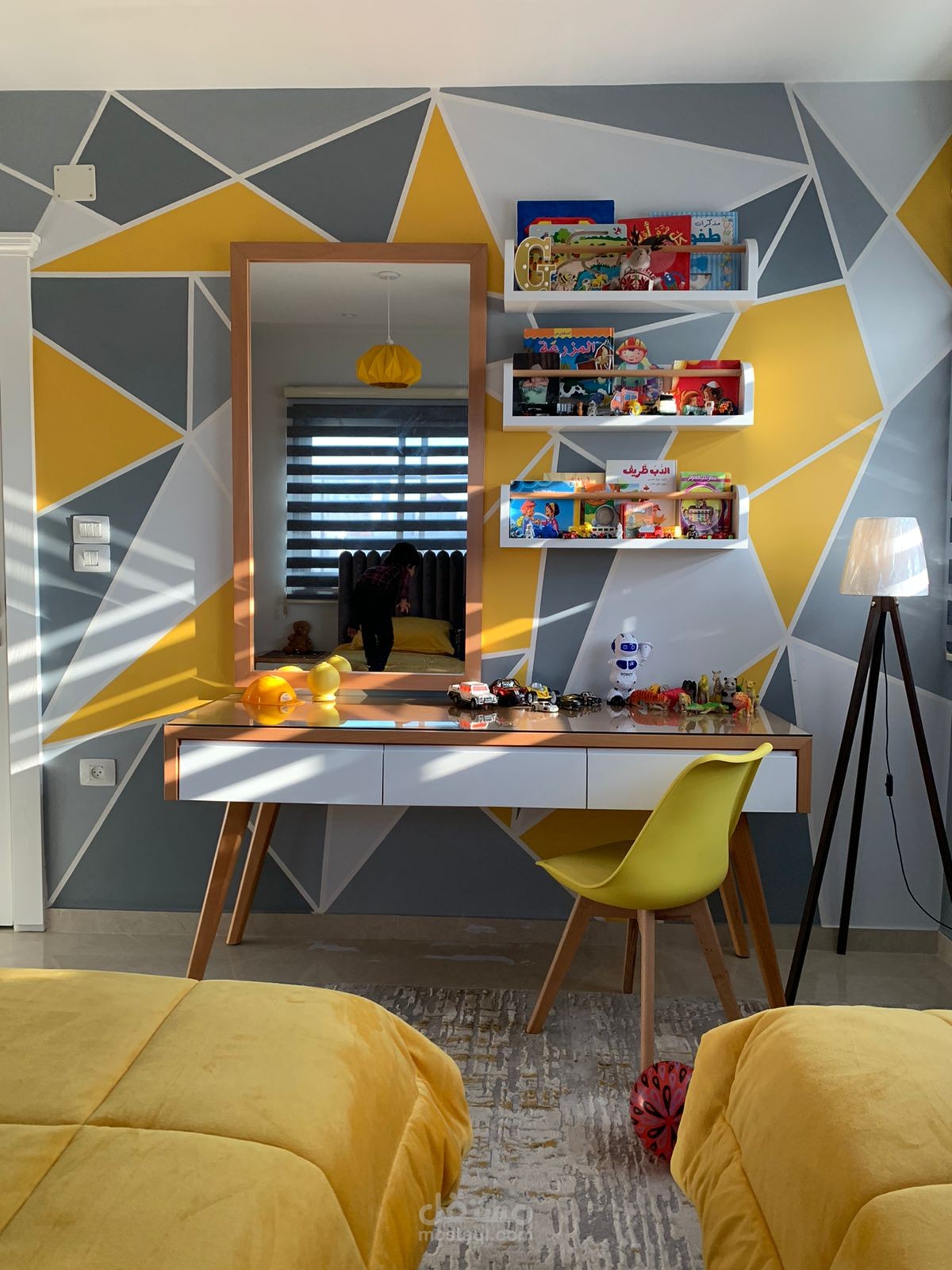 تصميم وتنفيذ غرفة أطفال kids room