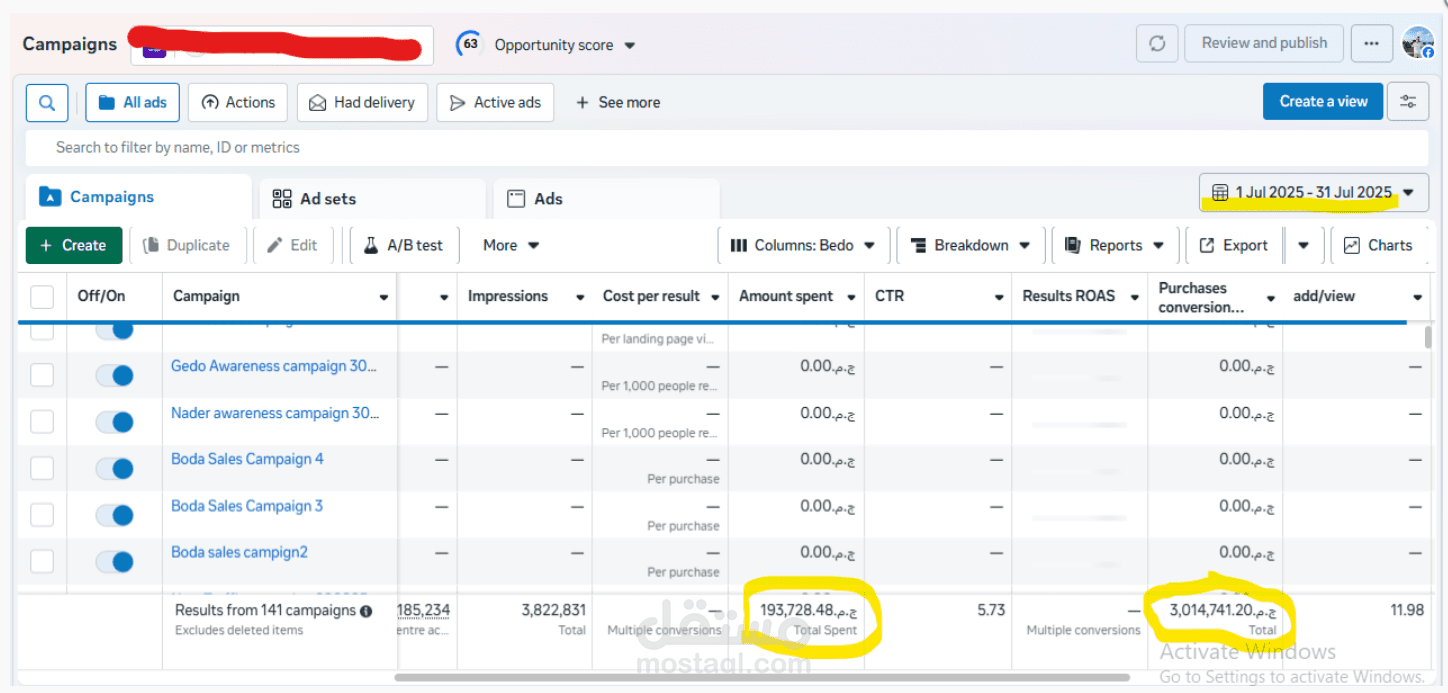 عمل أعلان ممول علي فيسبوك