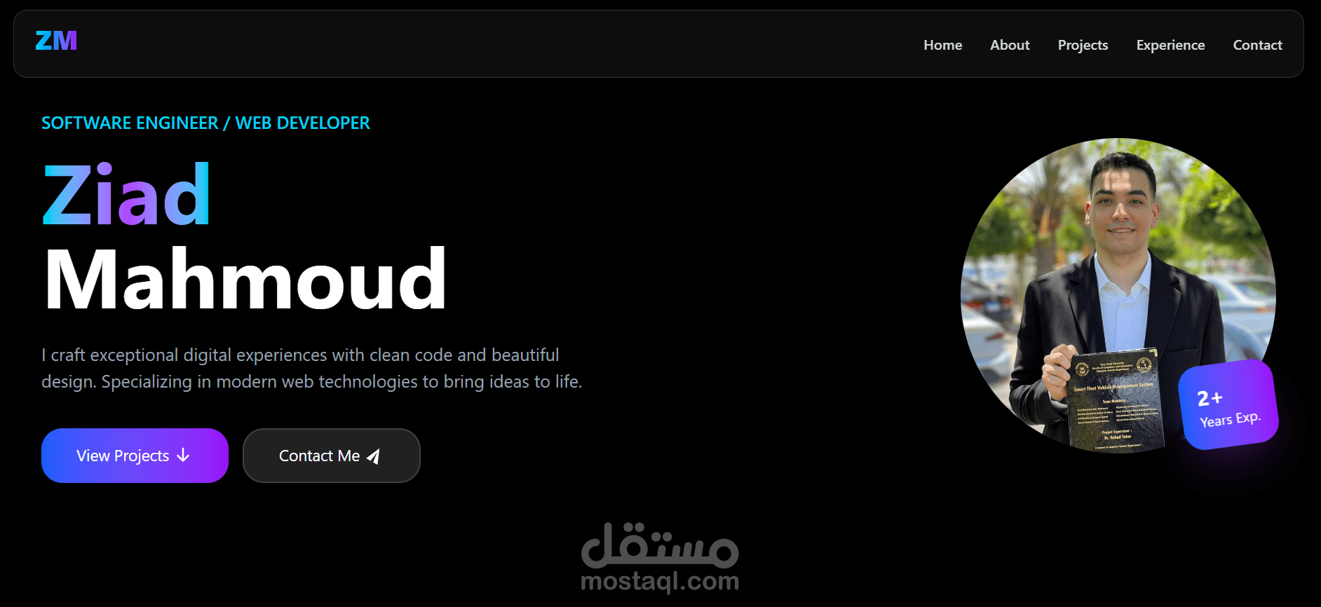 Modern Web Portfolio