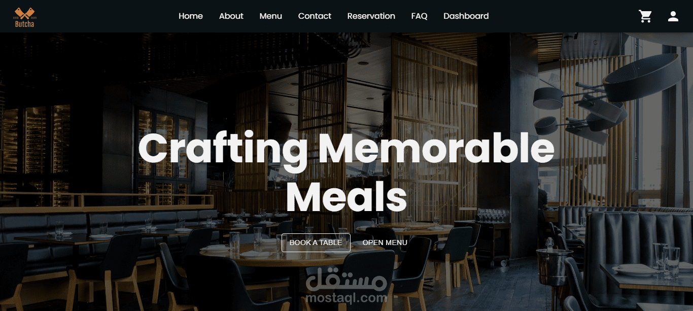 Butcha Restaurant Dashboard