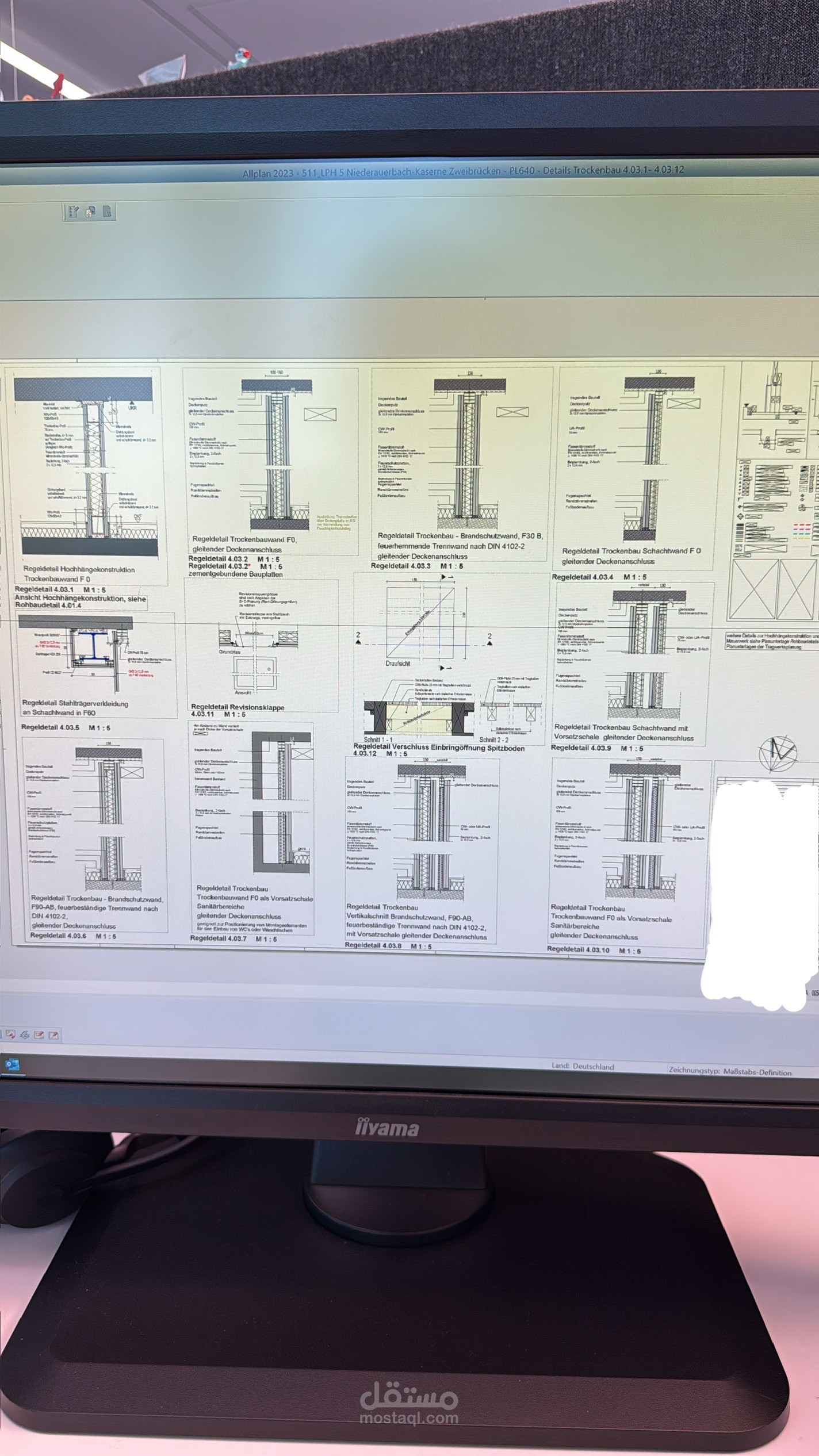 تصميم Details لمشاريع مختلفة