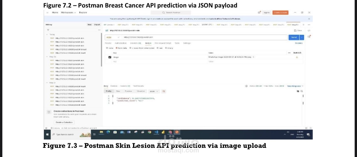 3. مشروع تصنيف صور سرطان الجلد باستخدام Flask API