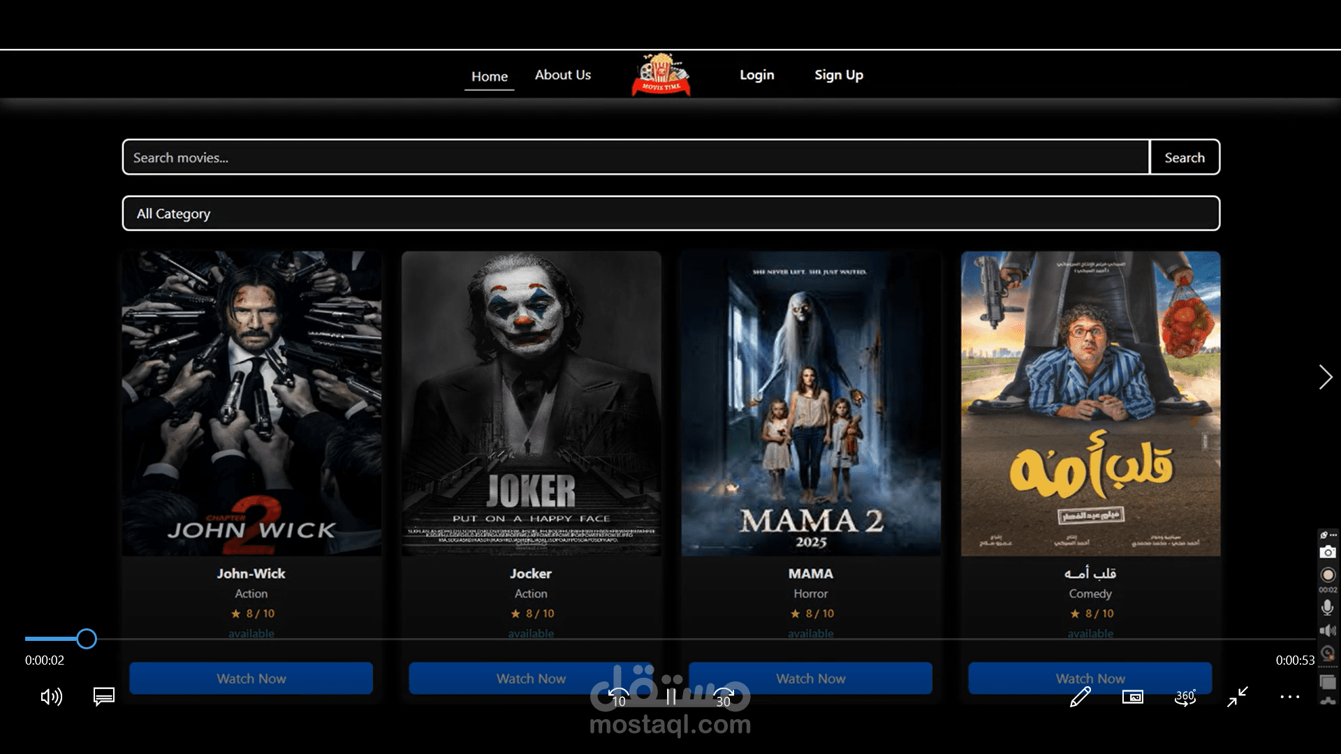Angular Project Movie App
