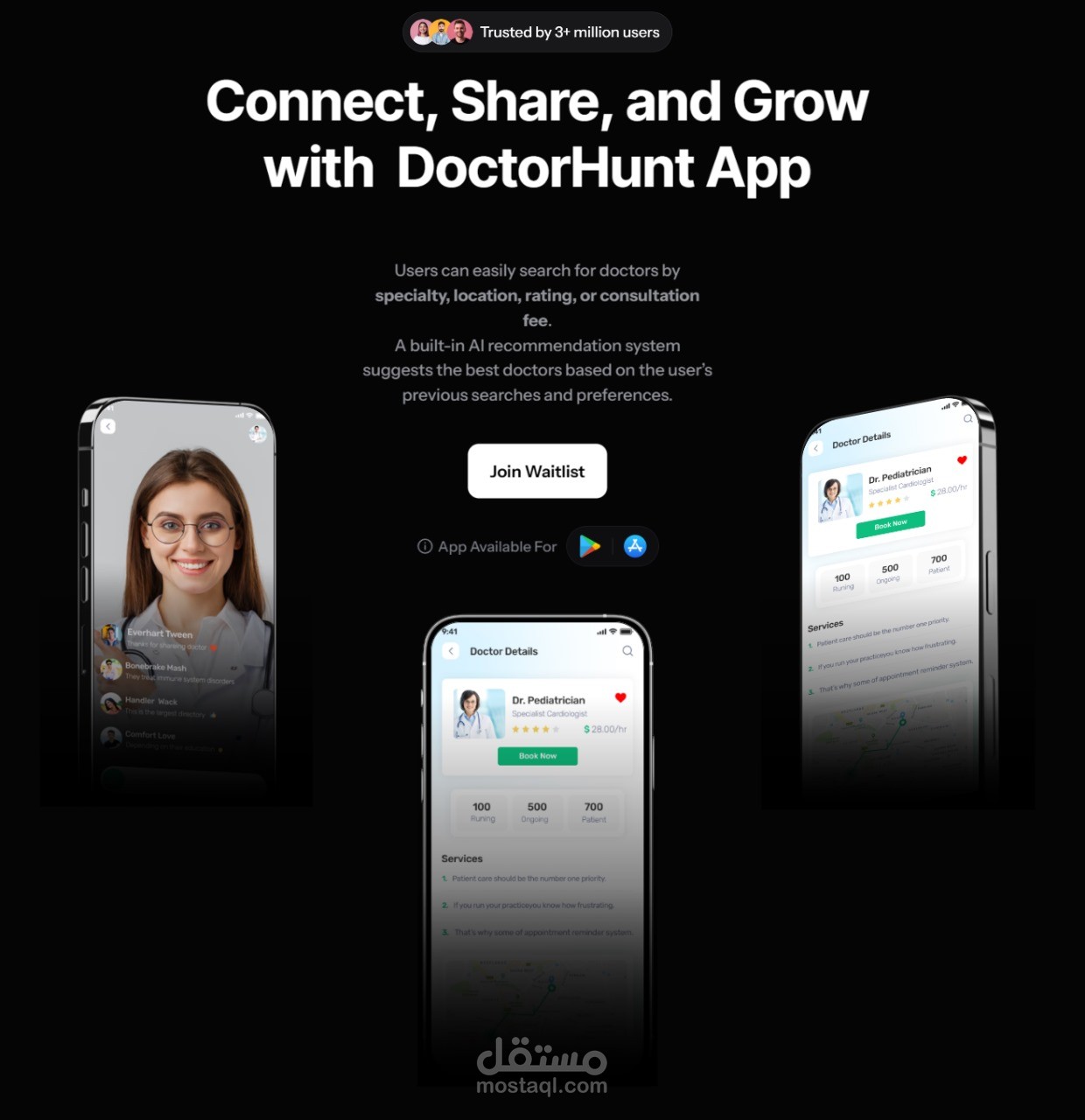 Doctor Hunt - Doctor Consultant Mobile App