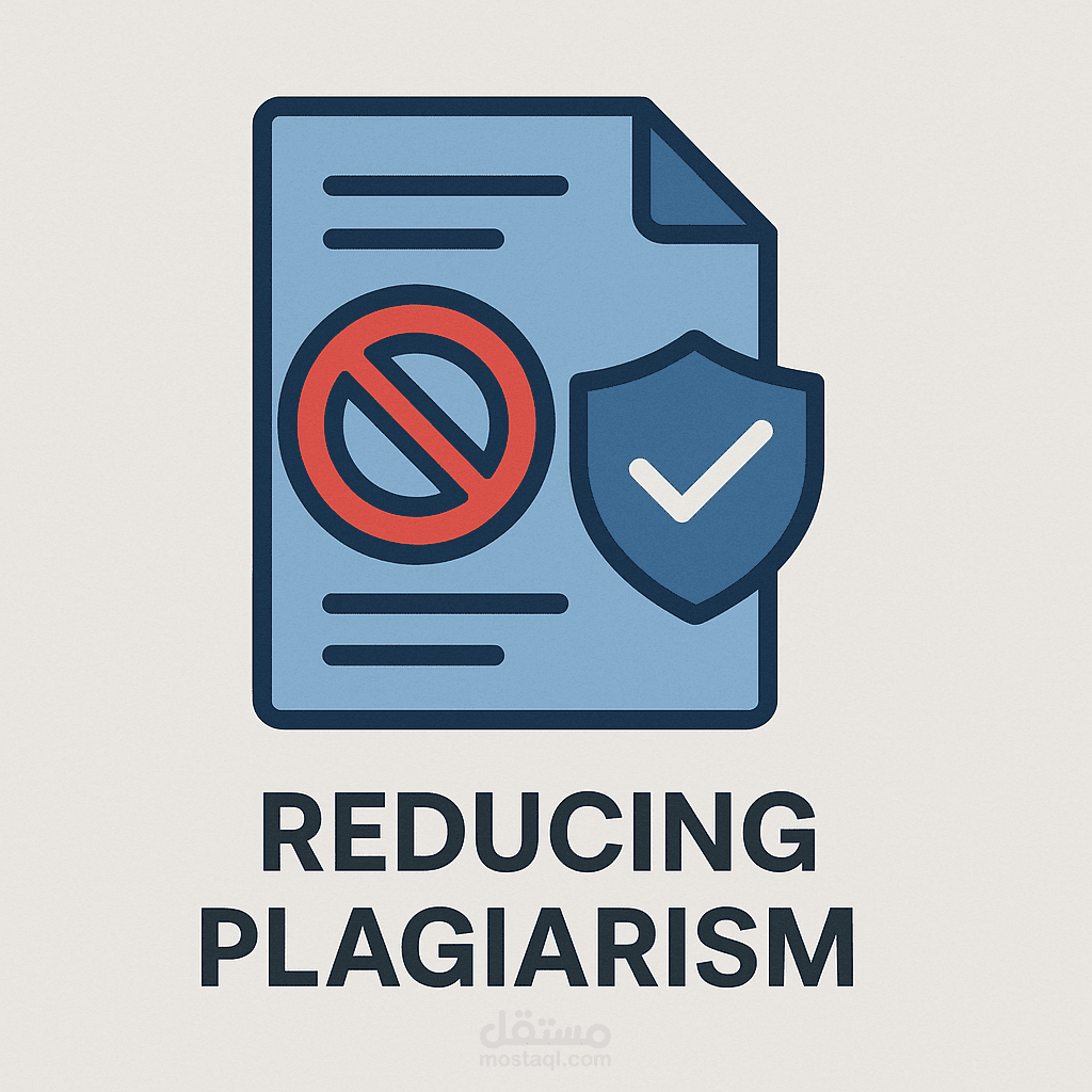 تقليل نسبة الاقتباس (Plagiarism)