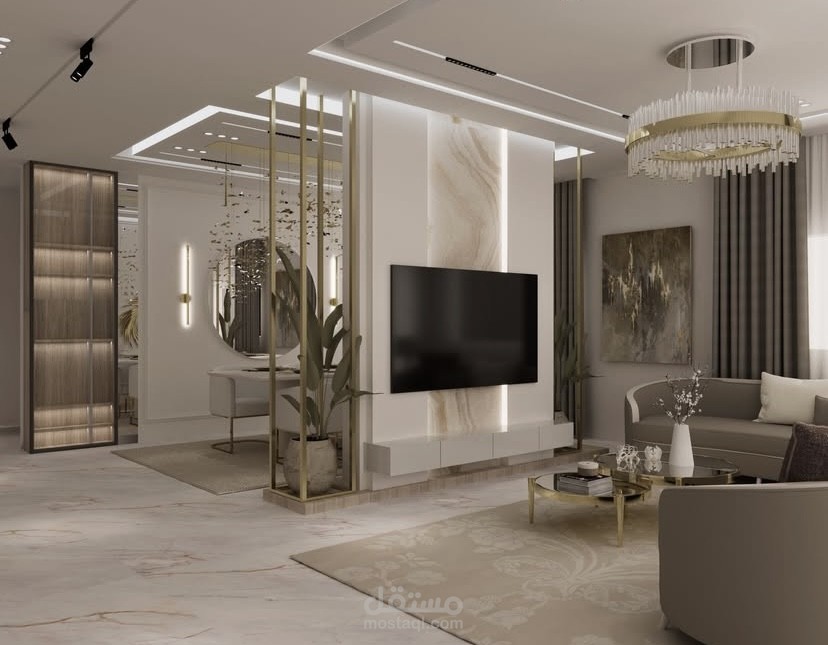 تصميم منزل سكني احترافي باستخدام 3ds Max وV-Ray بجودة واقعية عالية