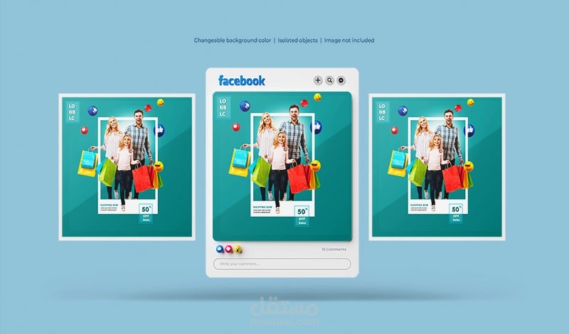 تصميم إعلان احترافي للسوشيال ميديا (Facebook & Instagram)