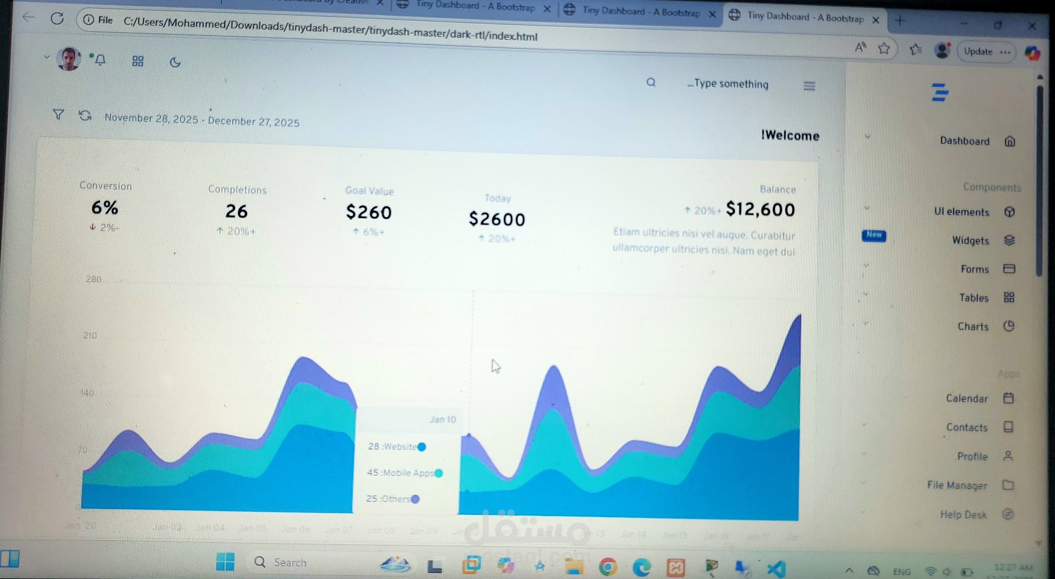 نظام إدارة محتوى متقدم متعدد اللغات وذكي (Multi-Language CMS)