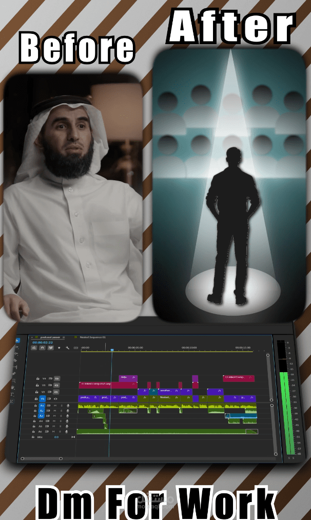 مونتاج فيديو ريلزBefore&After