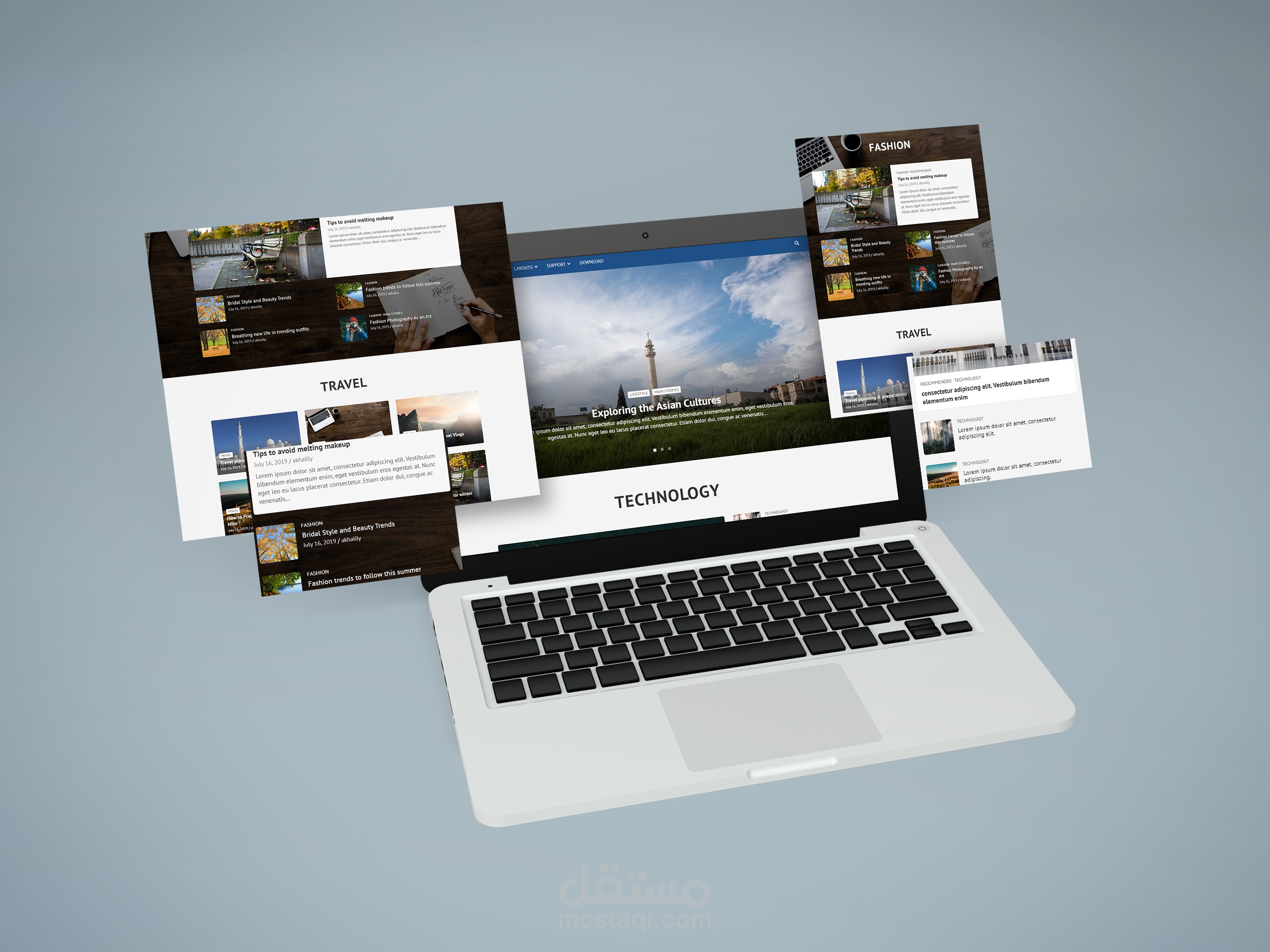 تخصيص قالب وردبريس جاهز