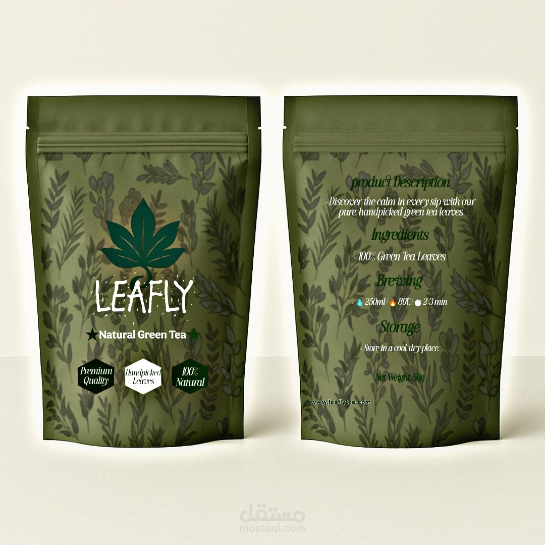 LEAFLY | TEA PACKAGING DESIGN
