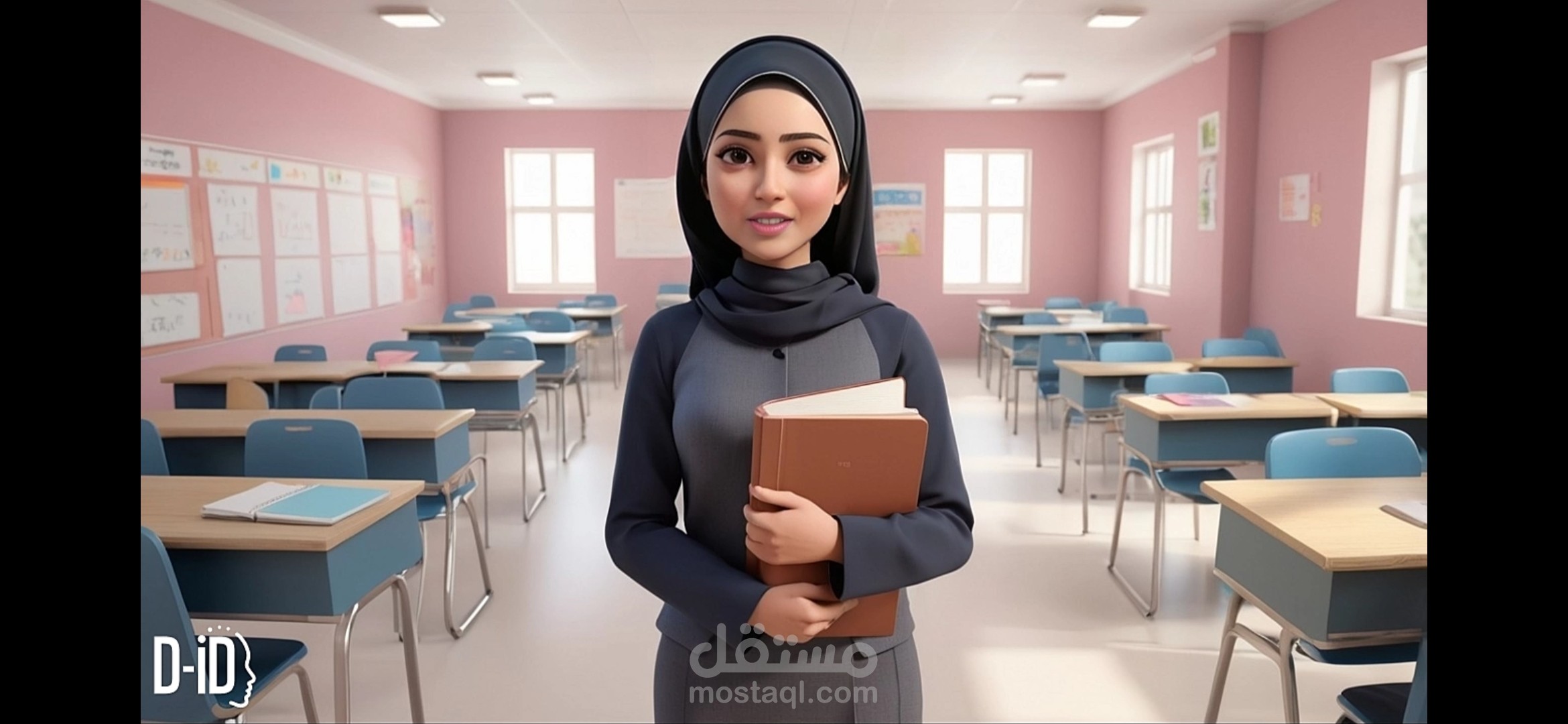 فيديو تعليمي بالذكاء الاصطناعي عن أنماط الطلاب