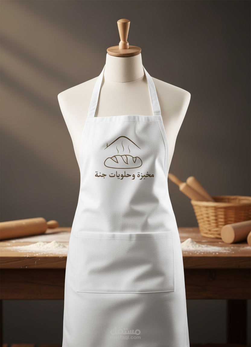 لوجو مخبزة و حلويات جنة