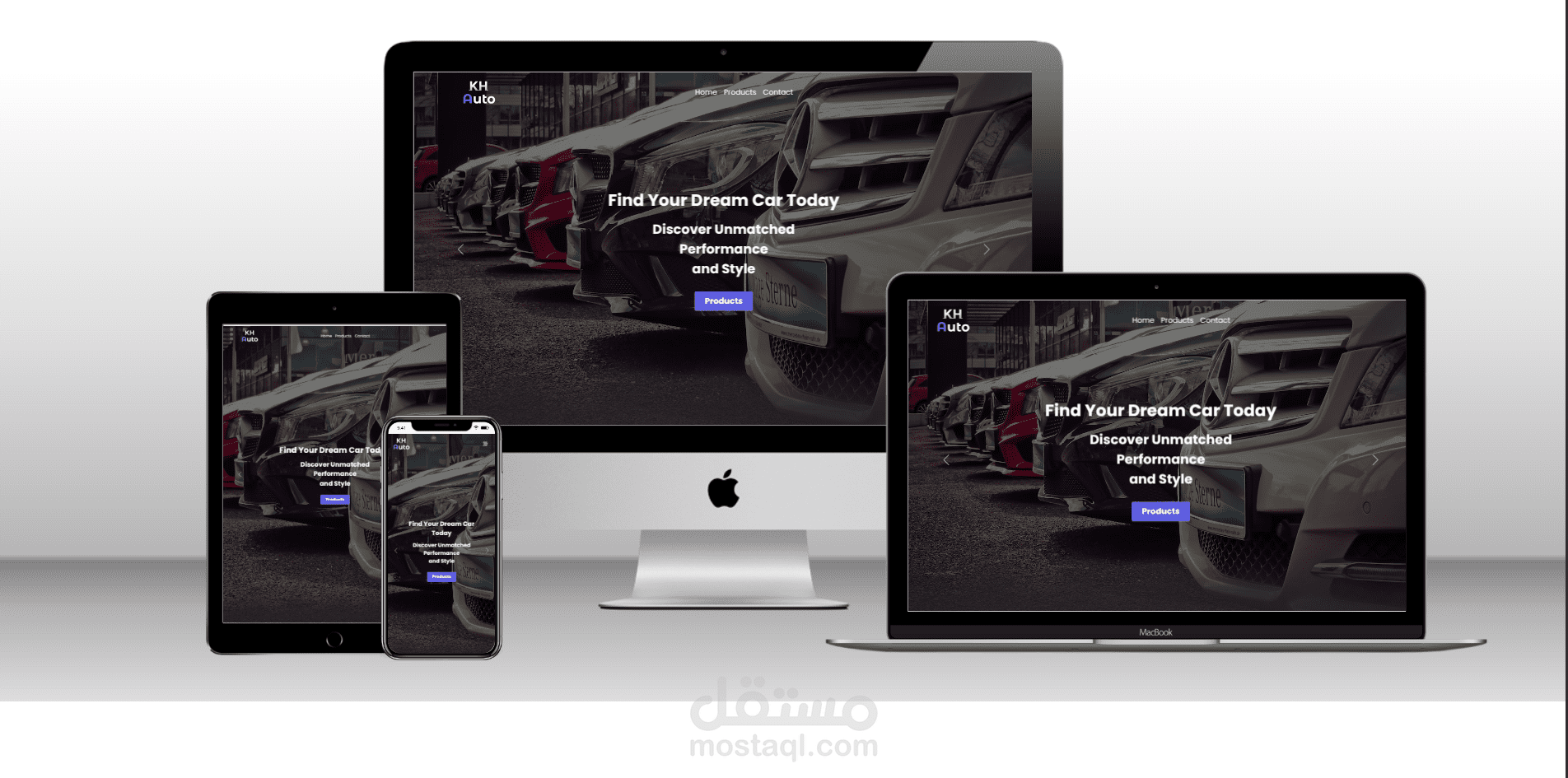 Cars Rent website