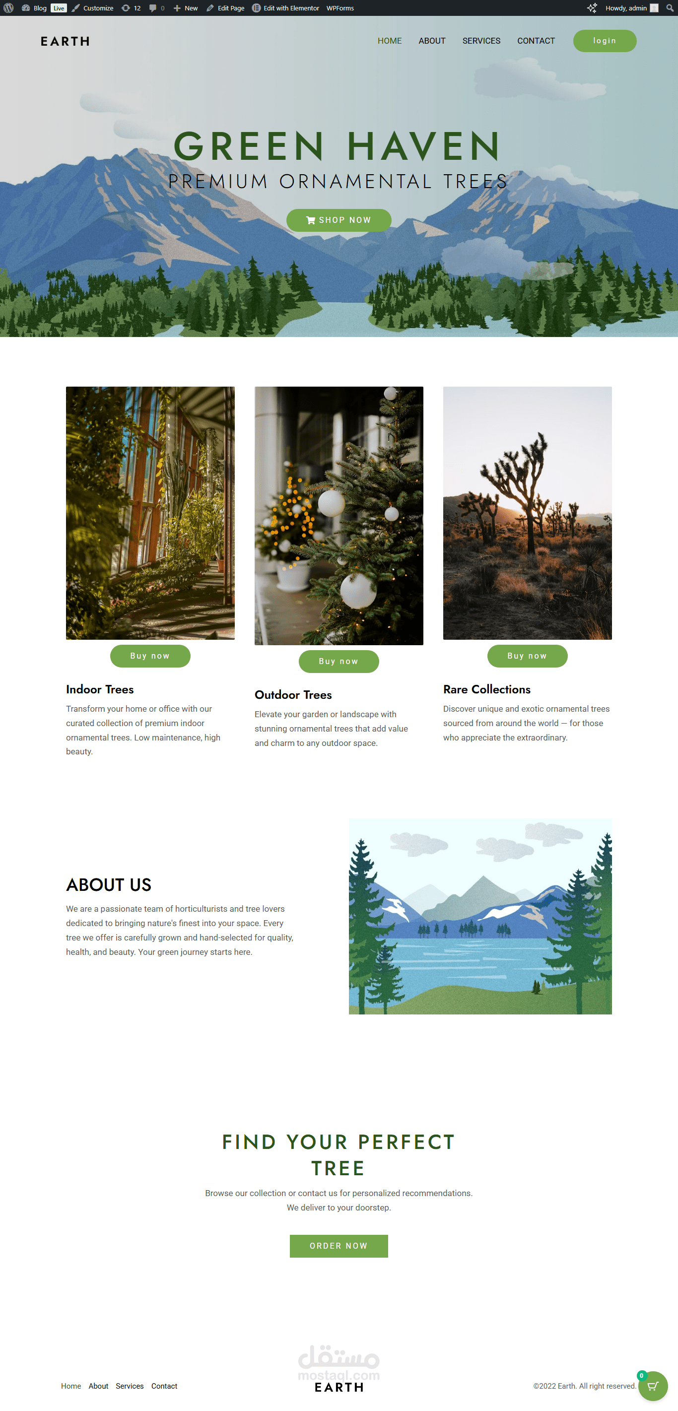 عمل متجر كامل باستخدام الwordpress