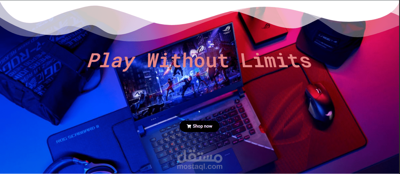 متجر إلكتروني احترافي لبيع اللابتوبات باستخدام WordPress & WooCommerce