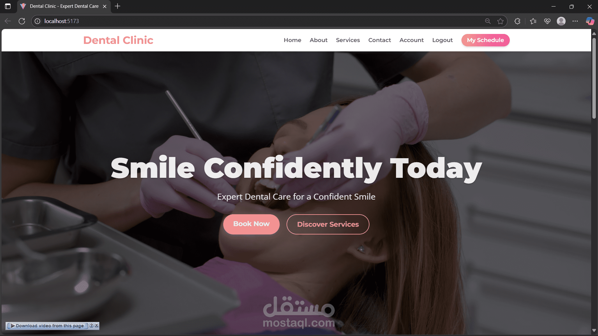 Dental clinic Web