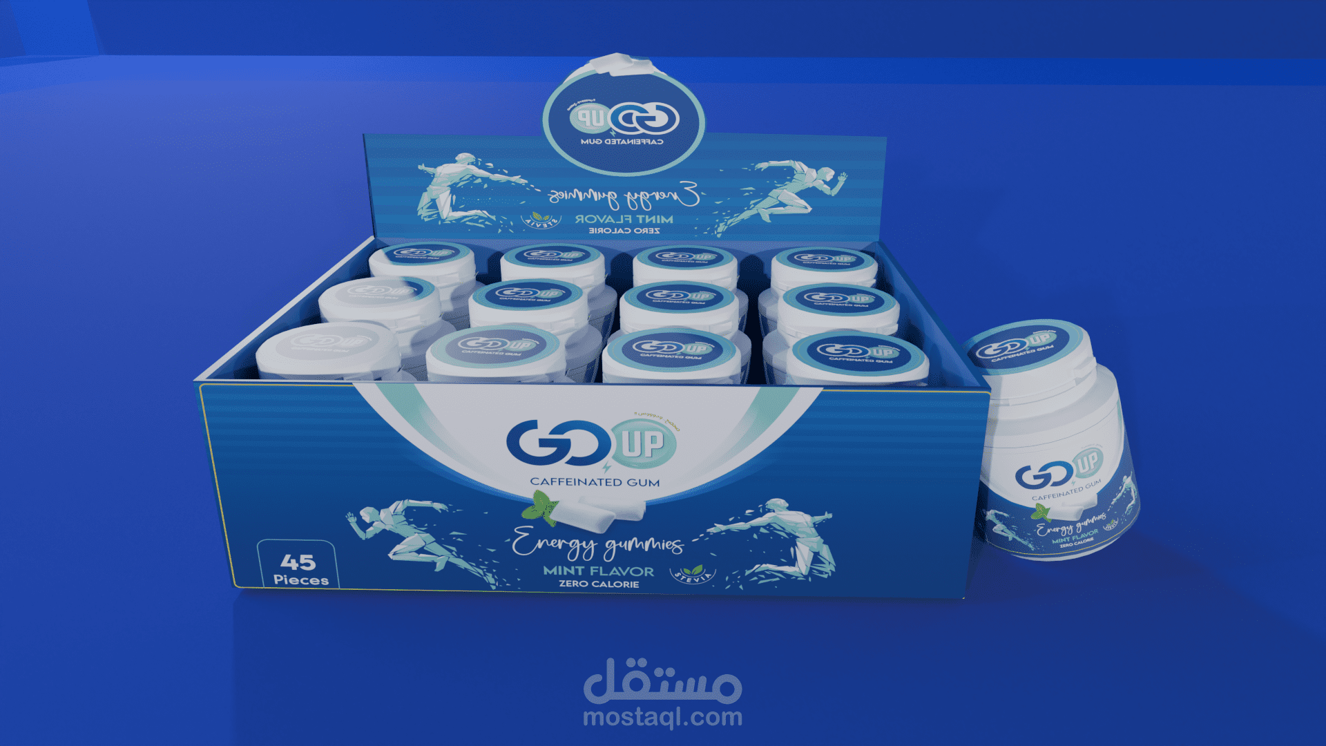 تصميم علبة خارجية وغلاف منتج